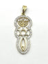 14k Gold & Diamond Messianic "Grafted In" Necklace